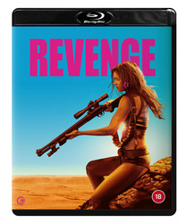 Coralie Fargeat’s groundbreaking gore-fest debut REVENGE arrives on Standard Edition Blu-ray 21st November from Second Sight